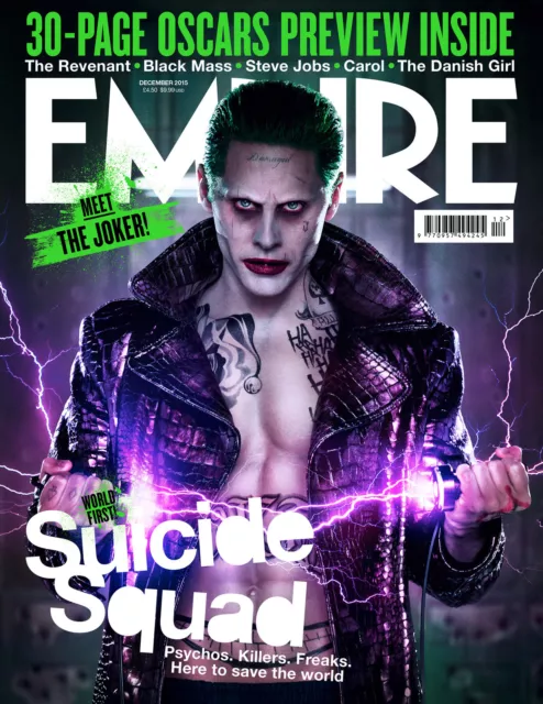 Suicide Squad Empire Poster Jared Leto Deadshot Joker Harley Quinn Batman