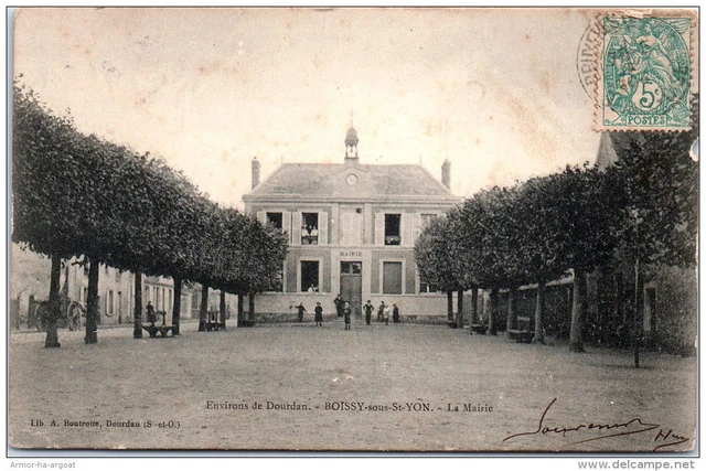 91 BOISSY SOUS SAINT YON - la mairie
