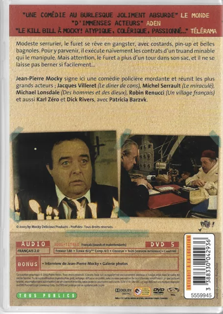 Collection Jean-Pierre Mocky : Le Furet ... Villeret, Serrault  ... Dvd 2
