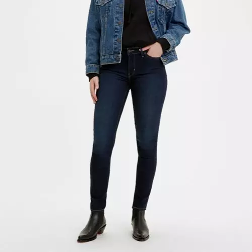 Levi's 711 Skinny Women's Jeans Indigo Ridge - Dark Wash - 24 x 32