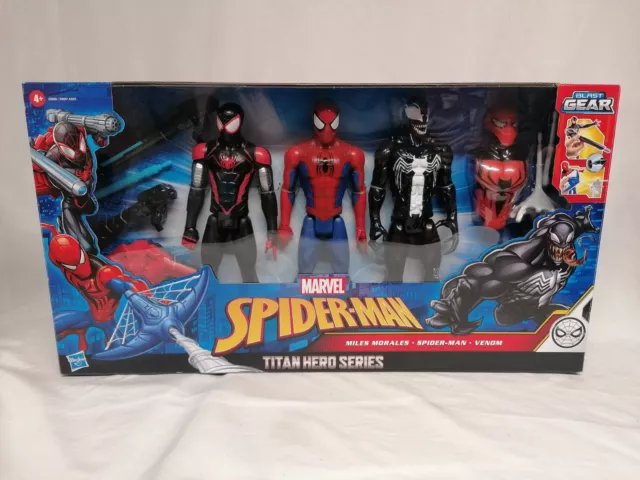 SPIDER-MAN AND MILES Morales Titan Hero Series Marvel 12 inch Figures Set  EUR 17,01 - PicClick IT