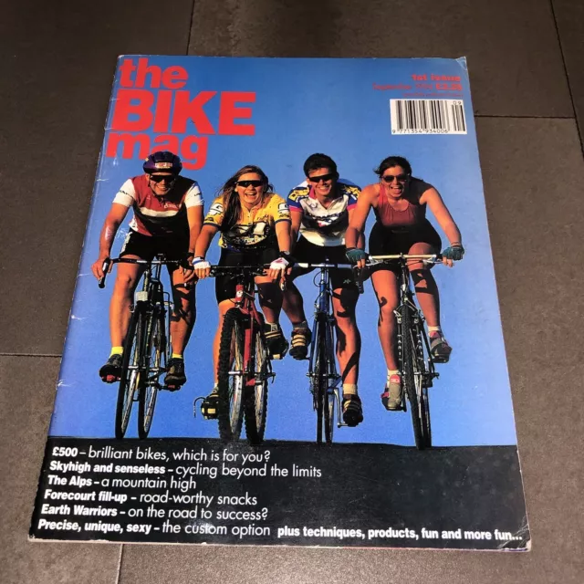 THE BIKE MAG Vintage Bike Cycle Cycling Magazine - September 1994 - FIRST ISSUE