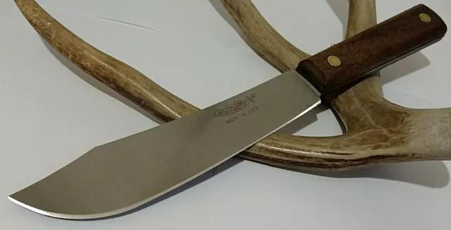 Old Hickory Cabbage Hunting Bowie Knife Fixed Blade Full Tang !!!