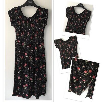 Next Girls Floaty Floral Wide Leg Playsuit Outfit 5 Years