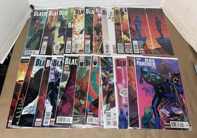 BLACK PANTHER #1-18,166-172 + Annual 1 (Full Runs) Nice Shape Marvel Comics 2016