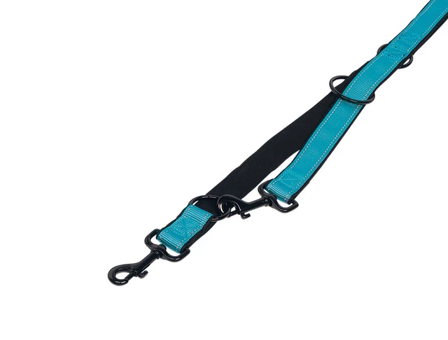 Nobby Führleine "Classic Reflect SOFT" Nylon Neoprenfutter Hundeleine Gr. S