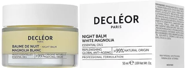 Decleor White Magnolia Night Balm 50ml Baume De Nuit Salon #kath