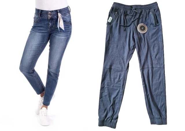 BLUE MONKEY DAMEN JEANS B- WARE VERSCHIEDENE BLAUTÖNE SKINNY