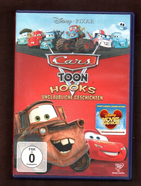 Cars Toon Hooks Unglaubliche Geschichten Cars Toon Der Großartige Hook DVD DISNEY-PIXAR CARS TOON HOOKS unglaubliche Geschichten top EUR 1,95