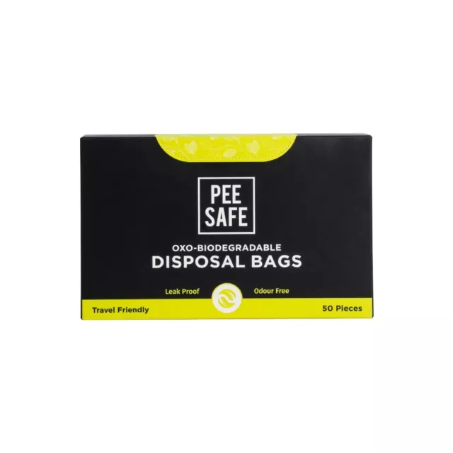 Pee Safe Sanitaires Récupération Sacs - Facile À de Transport (Paquet 50 Sacs)