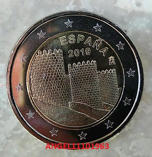 2019 España 2 € Conmemorativos "Avila" Disponible S/C