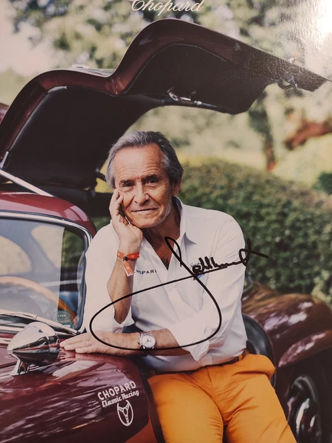 PHOTO SIGNÉE JACKY Ickx F1 formule 1 autographe sport auto PHOTO SIGNÉE JACKY Ickx F1 formule 1 autographe sport auto