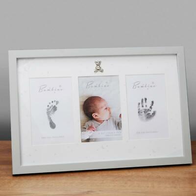 Bambino Photo, Baby's Tiny Hand & Foot Print Frame|Gift For NewBorn|Printing kit