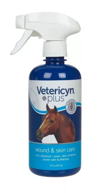 Vetericyn Plus Wound & Skin Care, 16 oz Trigger Spray