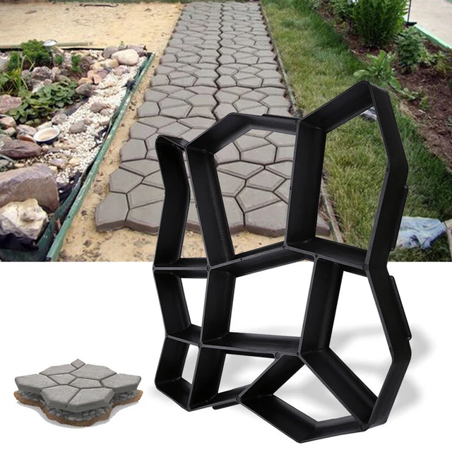 Pflasterstein Form 40x40 Cm - DIY Betonform Für Gartenwege