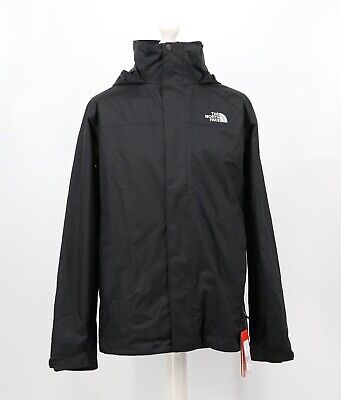 The North Face Evolve Ii Triclimate Jacket Mens Uk M Black 3 In 1 Rrp £210 T