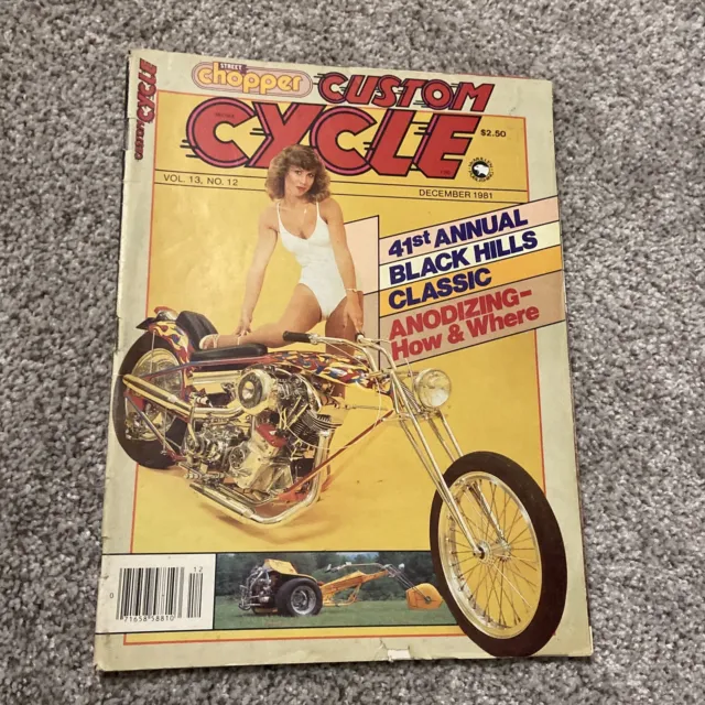 1981 December Street Chopper - Vintage Motorcycle Magazine