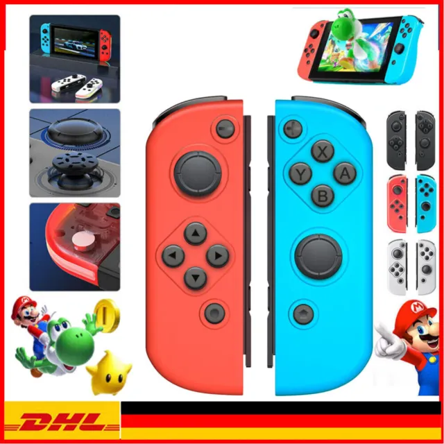 2er Set für Joy-con Wireless Game Controller Paar für Nintendo Switch/Lite/OLED