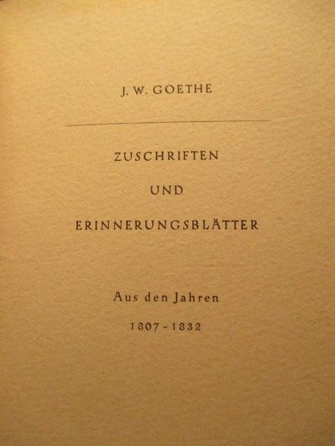 GOETHE Pressendruck JUNIPERUS PRESSE 1924 Leder Handeinband MEISTEREINBAND 8