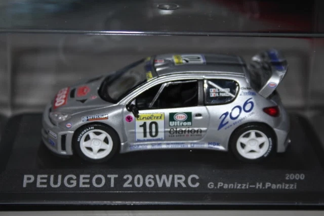 PEUGEOT 206 WRC #10 De 2000 Esso - Jadi Modelcraft 90020 - Etat Neuf