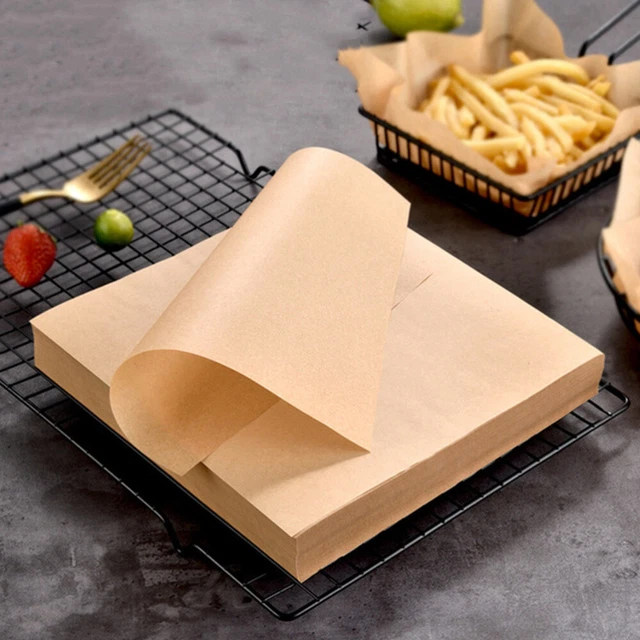 500 Fogli Di Carta Forno Pretagliati – 20x30 Cm, Antiaderente, Oleata, Resistente Fino A 220°C, Ideale Per Forno E Friggitrice Ad Aria - 6