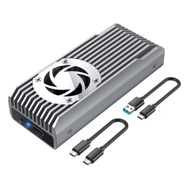10Gb for M.2 NVME SSD Enclosure Solid Drive Radiator Heatsink Box for