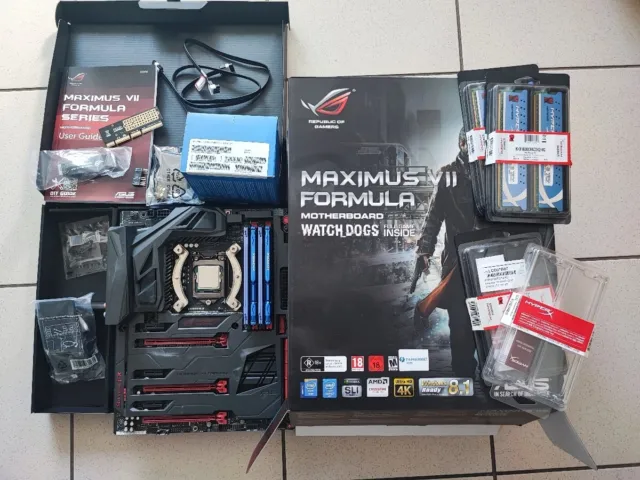 Carte Mere Asus Rog Maximus Vii Formula + Processeur I7 4790K + Ddr3