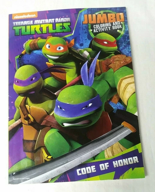 NICKELODEON TEENAGE MUTANT Ninja Turtles Jumbo Coloring and Activity ...