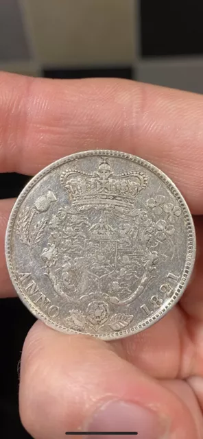 1821 Halfcrown - George IV British Silver Coin