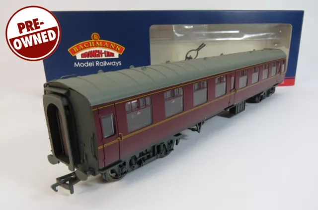 OO Gauge Bachmann 39-051H BR MK1 Maroon Coach SO  2nd Open Weathered