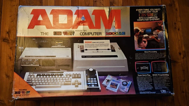 RARE COLECO ADAM Cbs Colecovision computer expansion PAL for parts & repair EUR 129,00 - FR
