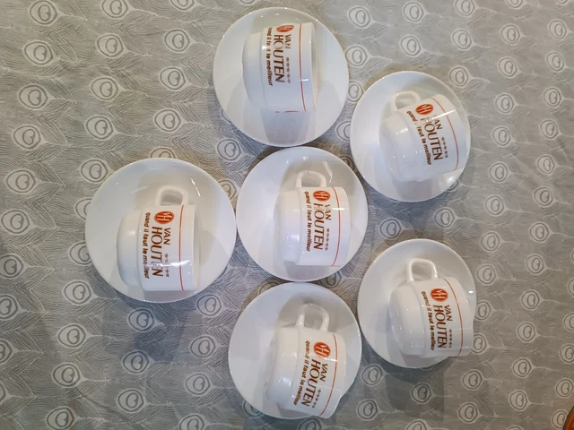 Lot Vintage Tasses et Sous-tasses Arcopal