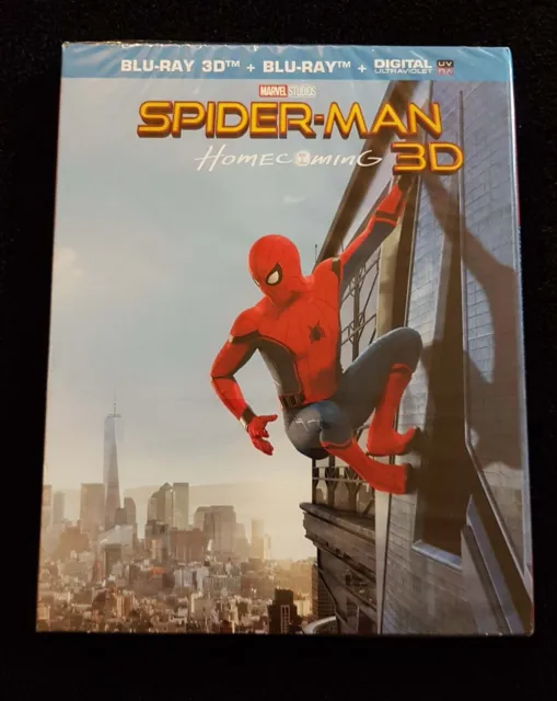 Blu Ray Spider-Man Homecoming + 3D - Neuf sous blister