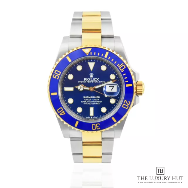 Rolex Submariner Date ‘Bluesy’ 41mm Blue Dial Ref: 126613LB - Full Set - 2021