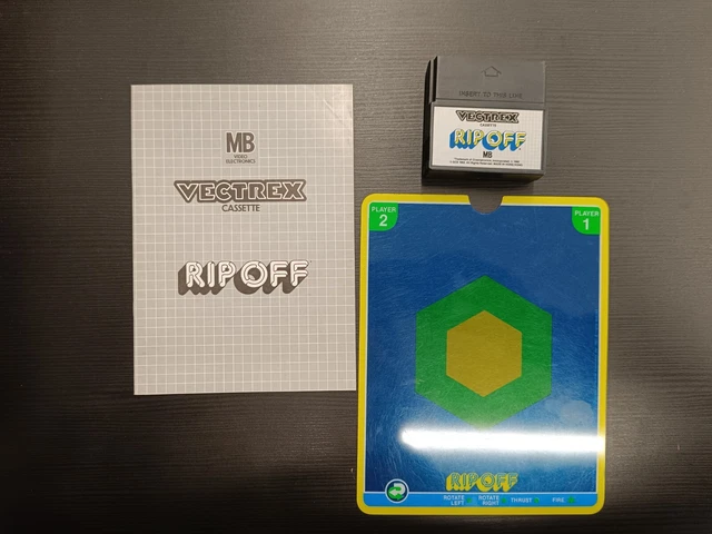 MANUEL D' INSTRUCTIONS VECTREX MB INDEPENDANT VIDEO SYSTEM EUR 59,99 - FR