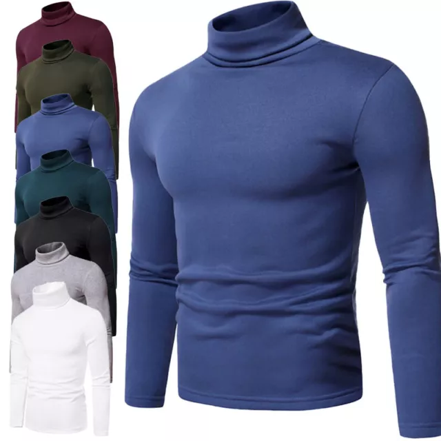 Thermals for Men Cold Weather Long Sleeve Mock Neck Undershirt Base Layer Shirts