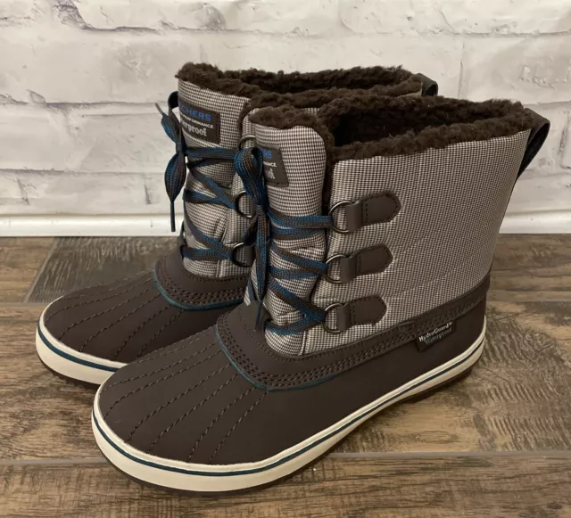Skechers deals boots 8.5