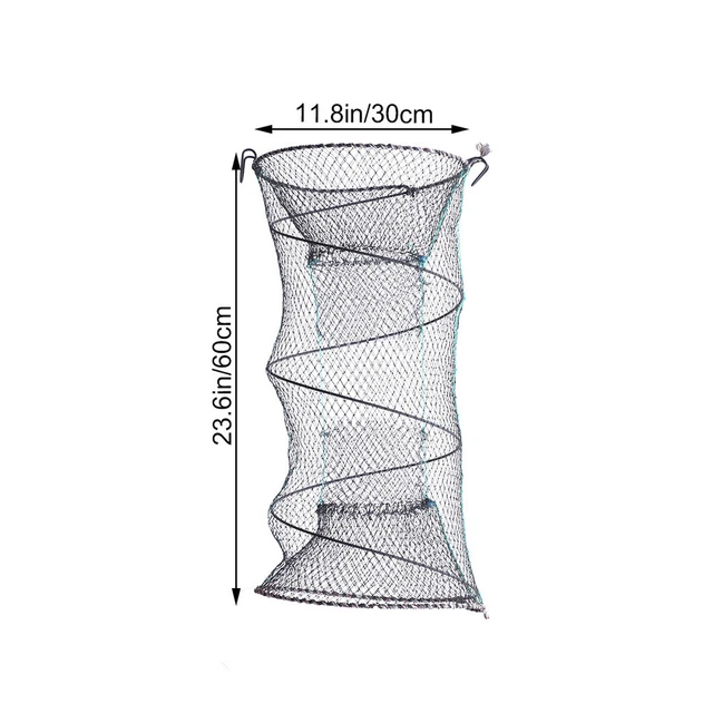 Telescopic Fishing Net Portable Fishing Landing Net Galvanized 9