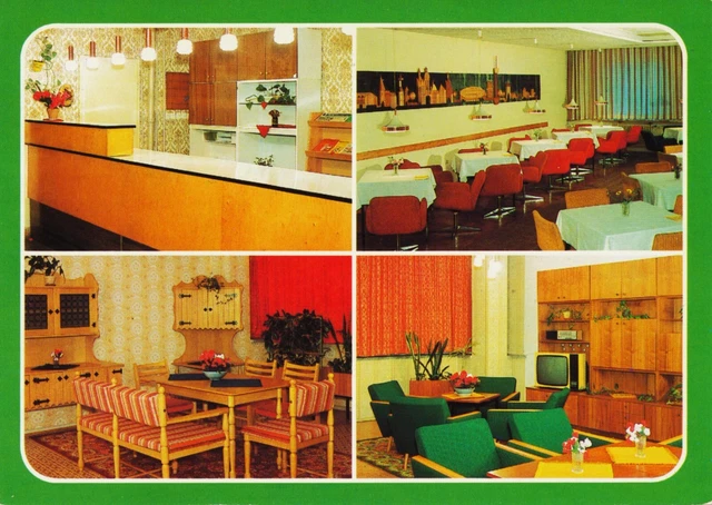 02-C169 Ansichtskarte Plau am See FDGB-Erholungsheim Emil Otto Mecklenburg DDR