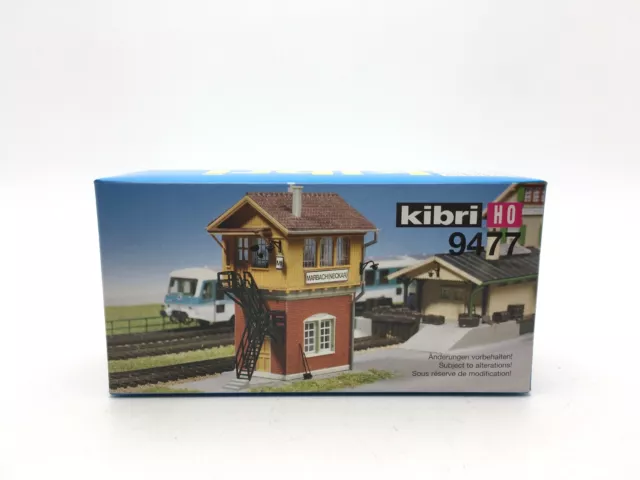 KIBRI 9477 H0 Scatola di montaggio per casello ferroviario. 13 x 5,5 x 11 cm