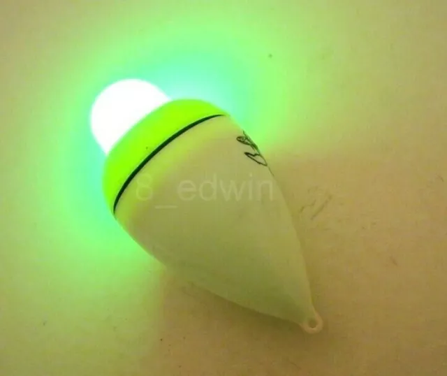 Luminously Electronic LED Night Fishing Float + Battery - Fast Local shipping !