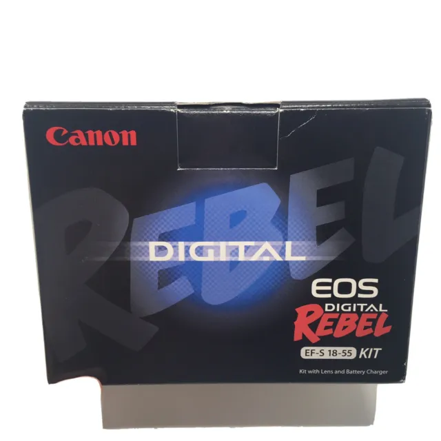 Canon Eos Rebel Ef-S 18-55 Kit *Empty Box Only* Good Condition, Free Shipping!