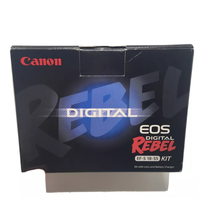 Canon Eos Rebel Ef-S 18-55 Kit *Empty Box Only* Good Condition, Free Shipping!