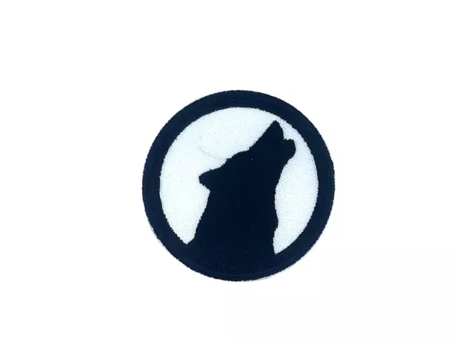 Patch aufnaher aufbugler applikation bügelbild wolf ref2
