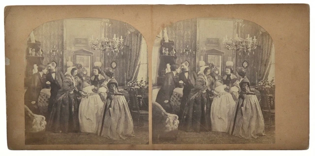 Tirage Albuminé Ancien - Nu Féminin De Dos, Format 6,5x9 Cm - Époque Avant 1900
