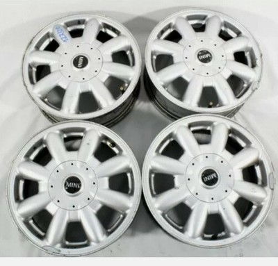 4 RUOTE IN ACCIAIO 5,5x15 pollici ET45 4x100 PER MINI ONE/COOPER CLUBMAN Set di 4 
