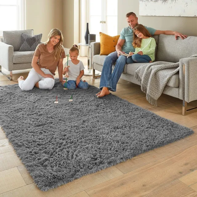 Carpetas Alfombras Peludas 4x5 Para Sala Habitacion Salas De Modernas  Baratas US