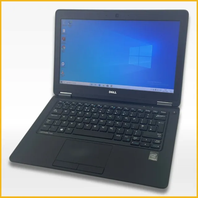 Dell Latitude E7250 Core i5-5200U 2.20GHz 4GB DDR3 128GB SSD Webcam HDMI Laptop