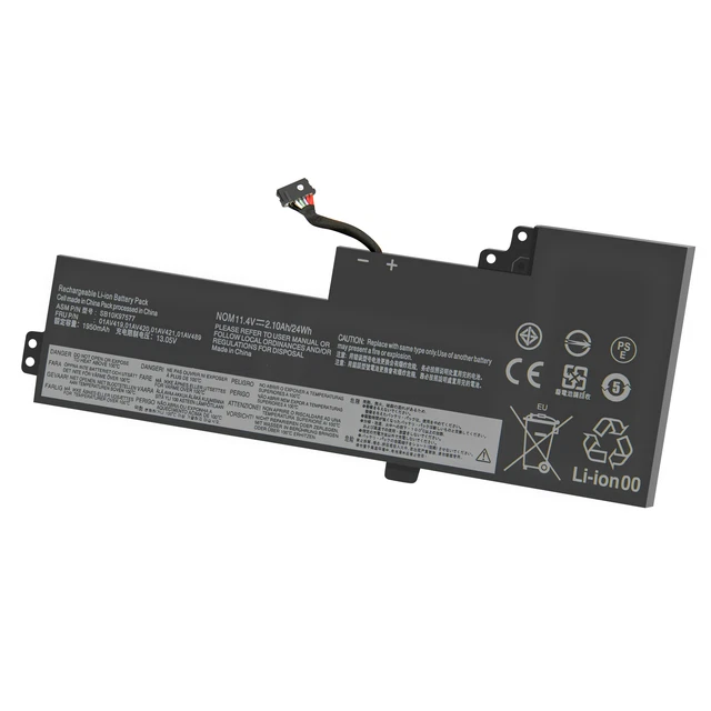 vhbw Reserveaccu voor Lenovo 01AV419, 01AV420, 01AV421, 01AV489, SB10K97576 voor notebook (2050 mAh, 11,25 V, Li-Polymeer vhbw Reserveaccu voor Lenovo 01AV419, 01AV420, 01AV421, 01AV489, SB10K97576 voor notebook (2050 mAh, 11,25 V, Li-Polymeer