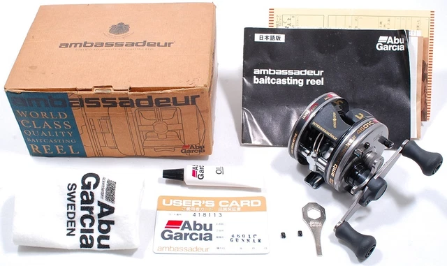 ABU GARCIA AMBASSADEUR 4601C GUNNAR Baitcasting Reel NEW $99.00